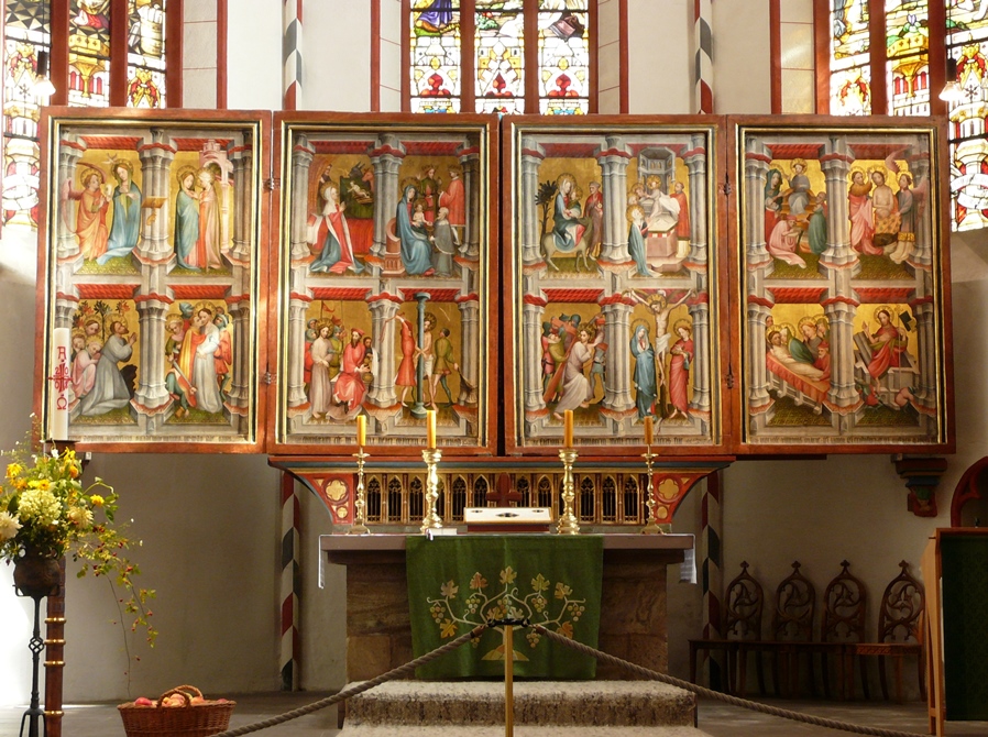 Jacobikirche Göttingen Flügelaltar Sonntagsseite
