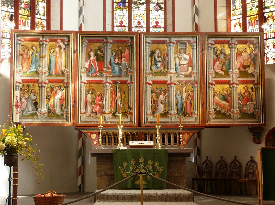 Jacobikirche Gttingen Flgelaltar Sonntagsseite