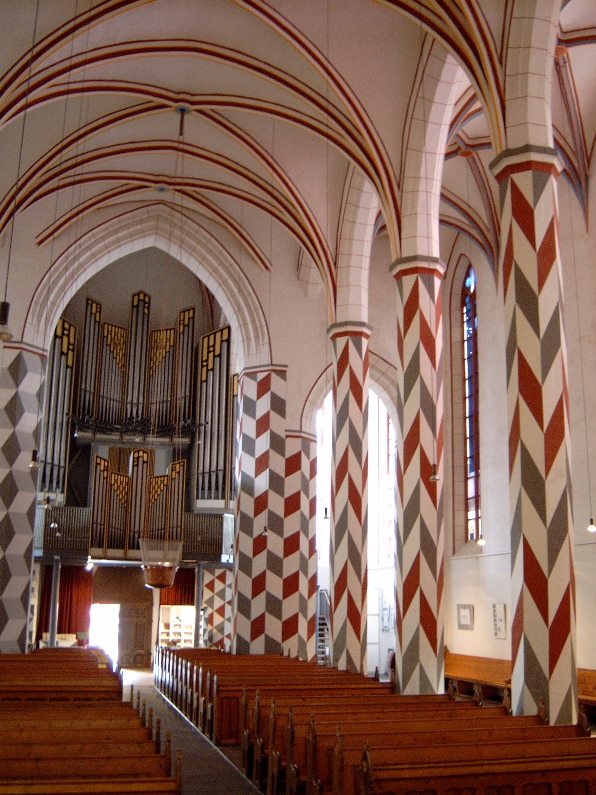 Jacobikirche Gttingen Innenraum nach Westen