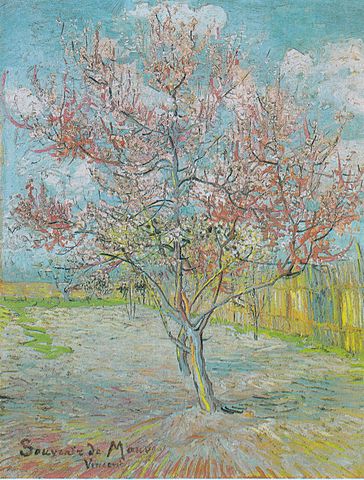Van Gogh Blhender_Pfirsichbaum (Souvenir de Mauve)