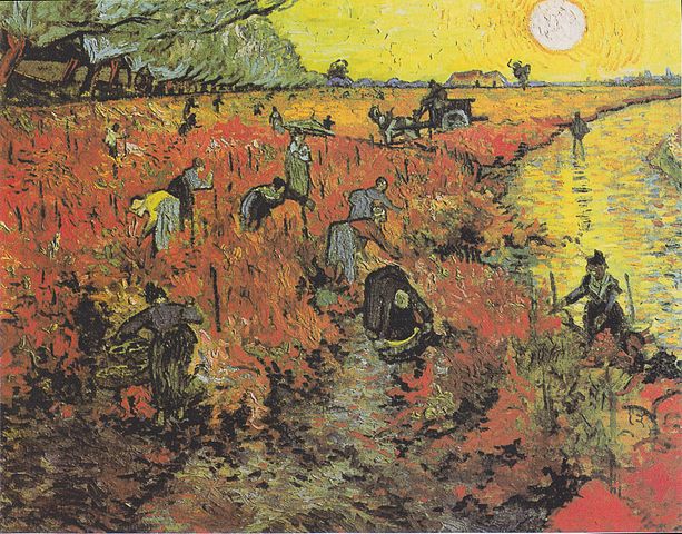Van Gogh Der rote Weinberg