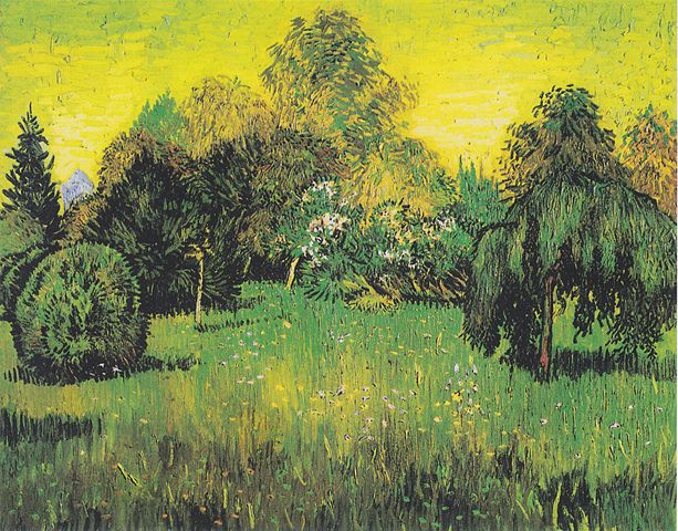 Van Gogh Lichtung in einem Park - Der Garten des Dichters I