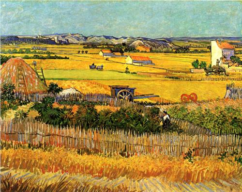 Van gogh Die Ernte